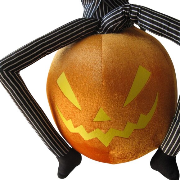 Jack Skellington Pumpkin King 19" Plush Nightmare Before Christmas HALLOWEEN - Picture 6 of 11